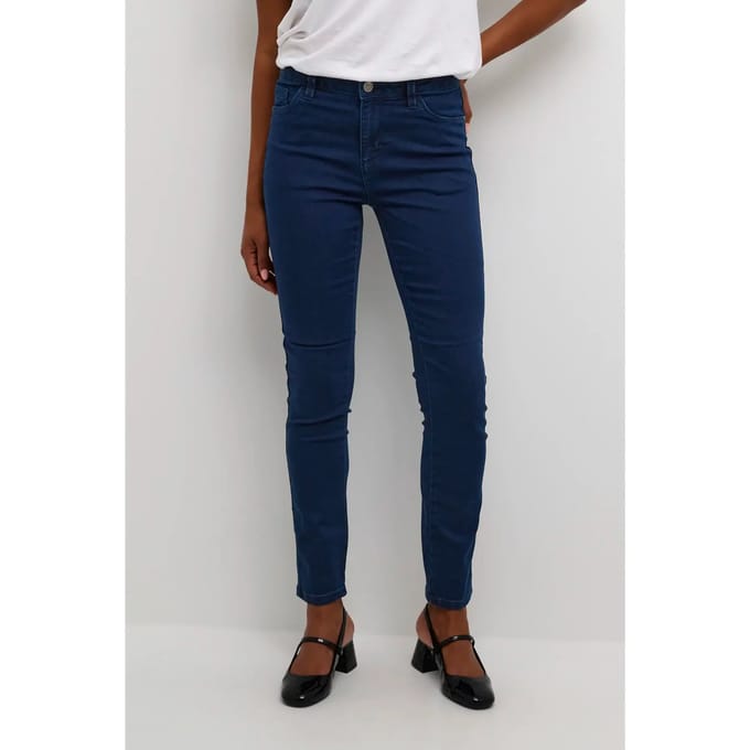 Kaffe jeans vicky Donkerblauw-38 (29)