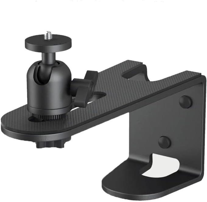Projector Muurbeugel - Verstelbare Beugel - Thuisbioscoop Inrichten - Aluminium Metaal - Tot 80cm - Zwart