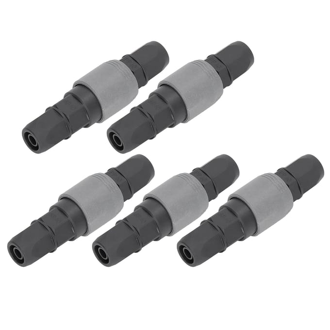 5 Set Pneumatische Snelkoppeling C Type Zelfvergrendelend Luchtslangkoppeling Stekker Sokkel(SP+PP40