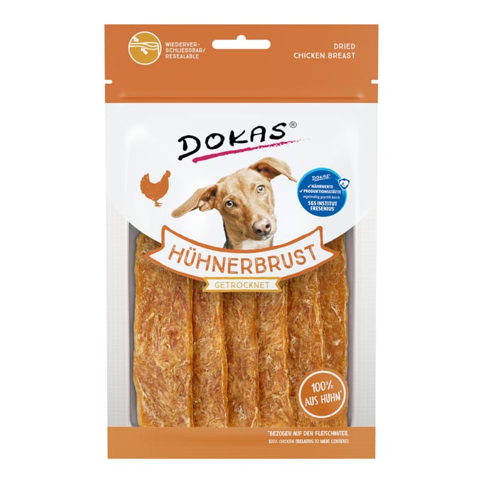 70 g Dokas Gedroogde Kipfilet