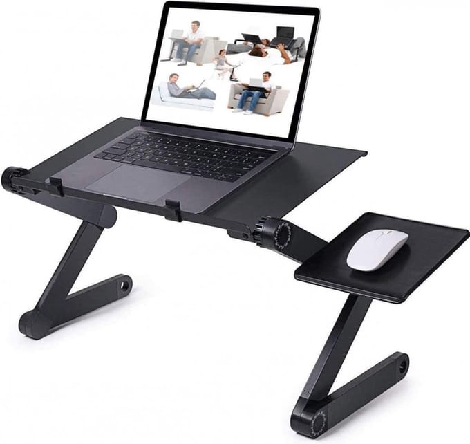 Pro Verstelbare Laptoptafel voor Bed & Bank