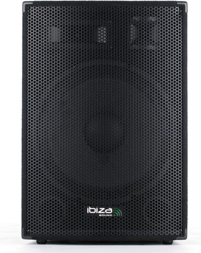 Ibiza Sound DISCO12B - luidspreker - 300W Zwart