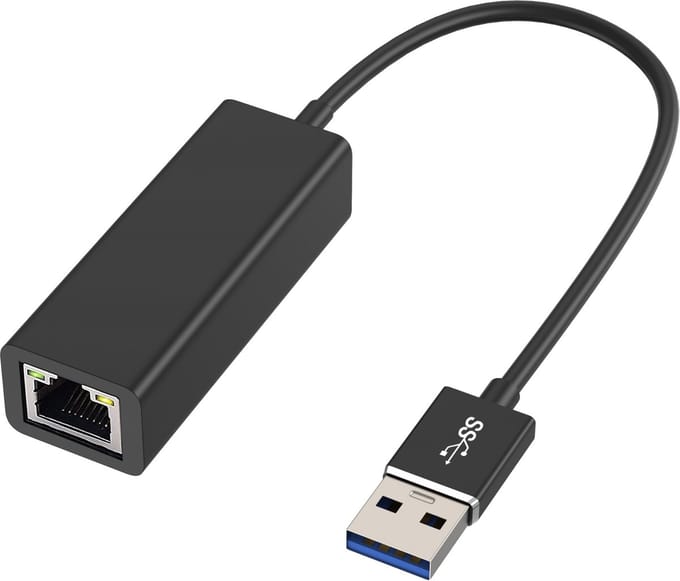 USB 3.0 naar 1000 Mbps Gigabit RJ45 Ethernet-adapter