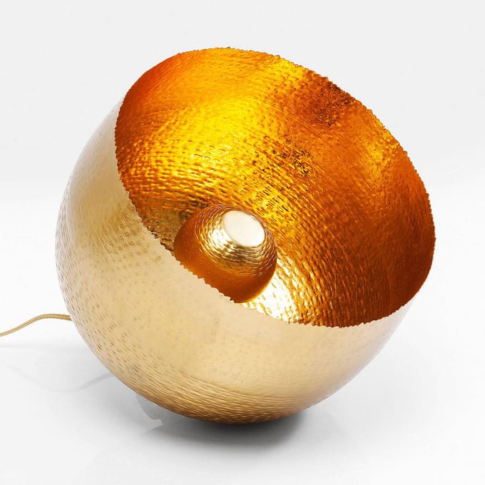 KARE Apollon tafellamp mat goud Ø 35 cm