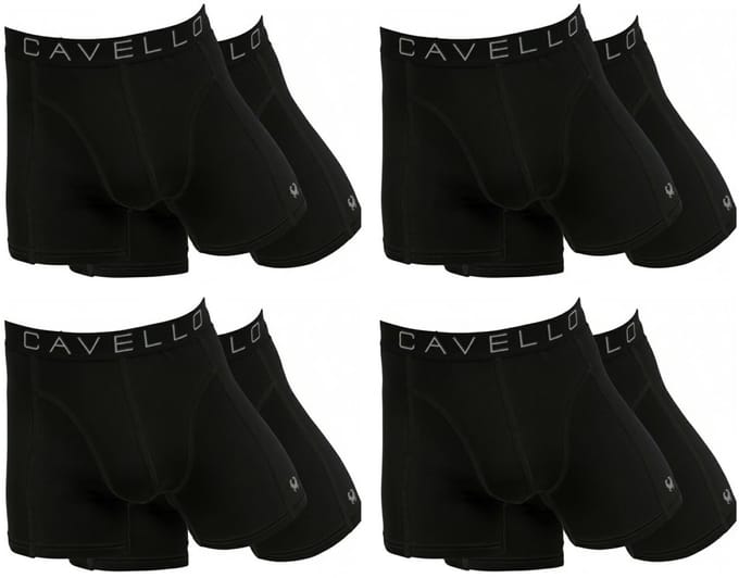 Cavello 8-Pack: Zwart - maat M