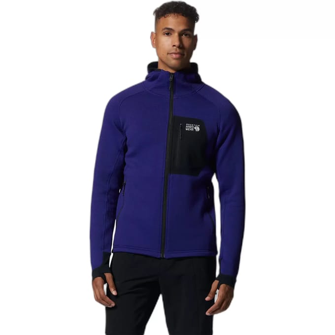 Capuchon met volledige rits Mountain Hardwear Polartec® Power Grid™