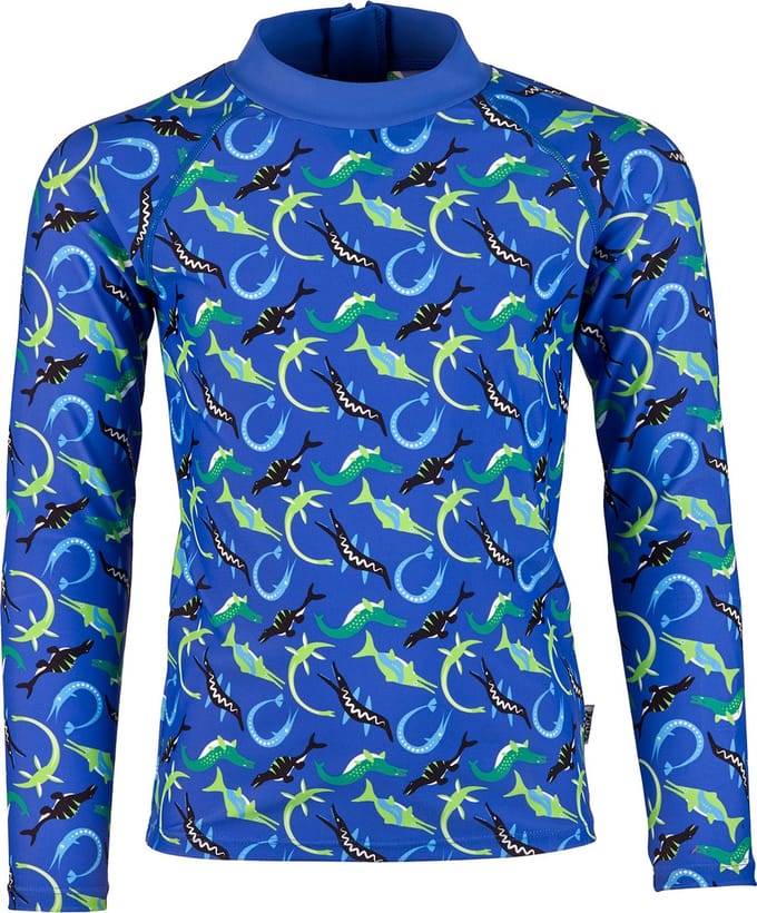 BECO ocean dinos - rashguard suit voor kinderen - blauw - maat 92-98