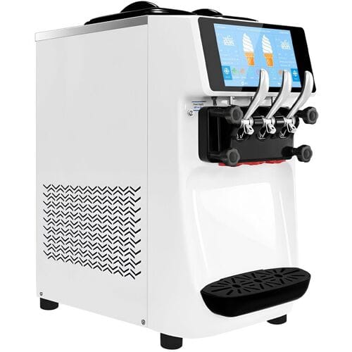 GGM Gastro Softeismaschine - 30-32 Liter/h - 2,6 kW - Touch - Tischgerät Wit