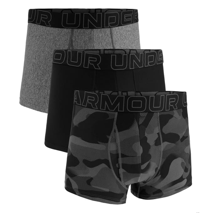 Under Armour Boxershorts UA PERFORMANCE TECH - PRINT 3 IN 3PK Set van 3