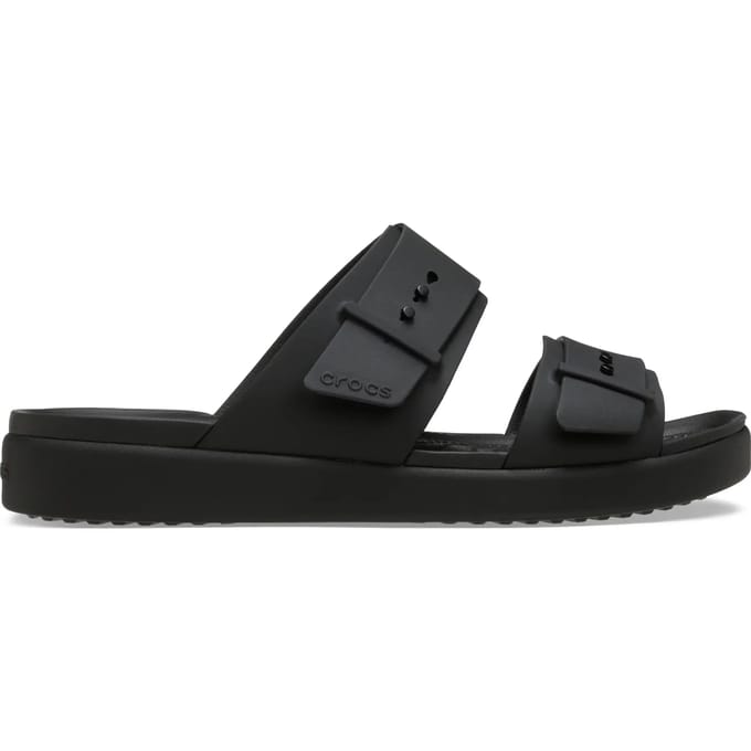 Crocs Brooklyn Buckle Low Slippers Zwart EU 41-42 Vrouw