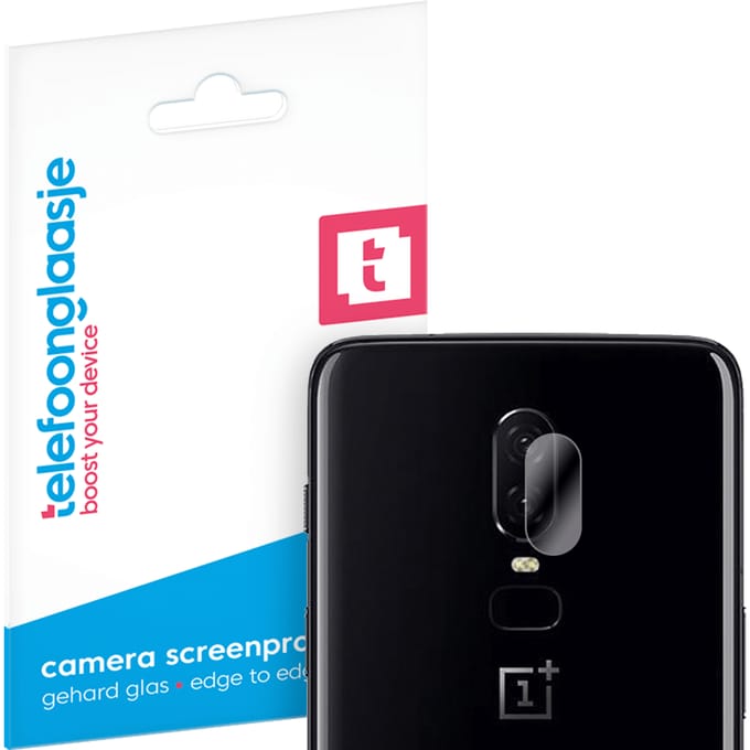 OnePlus 6 camera lens screenprotector gehard glas
