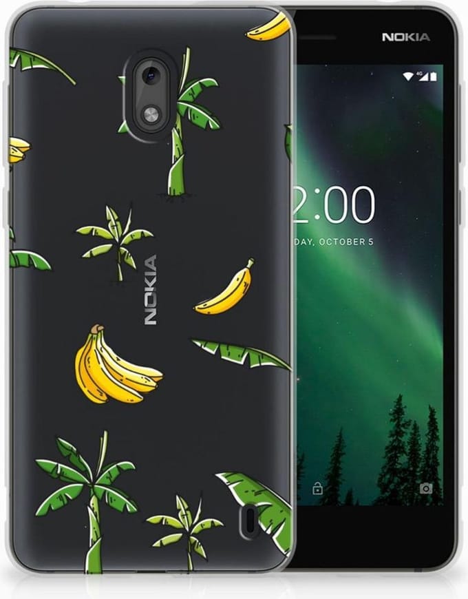 Nokia 2 TPU Case Banana Tree