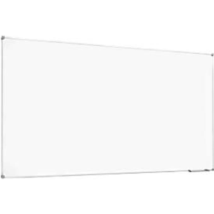 Whiteboard 2000 MAULpro, frame platijnagrijs, 1200 x 2400 mm, gelakt oppervlak