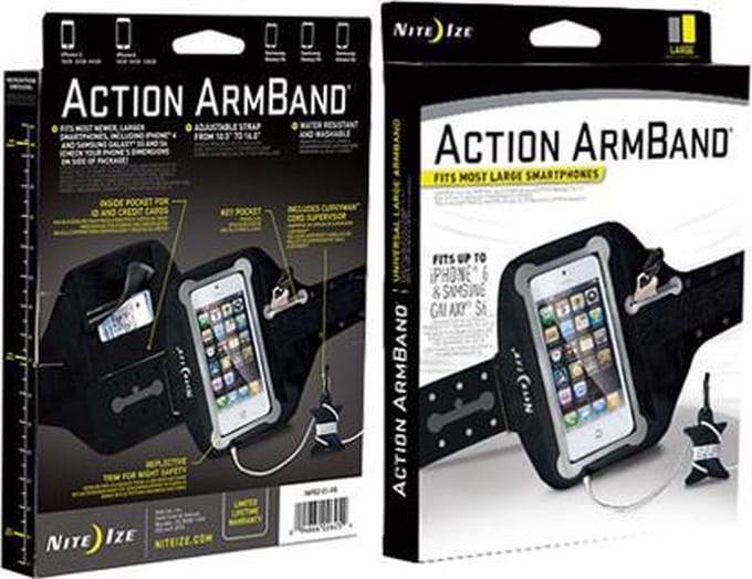 Nite Ize Action Armband Large - Reflecterende armband - Zwart