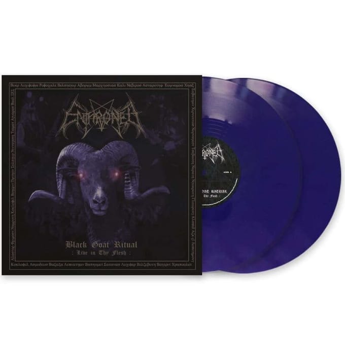 Enthroned LP - Black goat ritual: Live in thy flesh - voor Geen - standaard