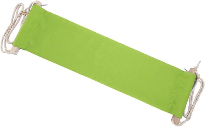 Voetensteun Hangmat - Bureau Hangmat - Comfortabel Werken - Verstelbare Lengte - 200-450 mm - Groen