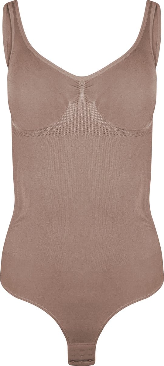 MAGIC Bodyfashion Low Back Body Dames Corrigerend ondergoed - Macchiato - Maat L