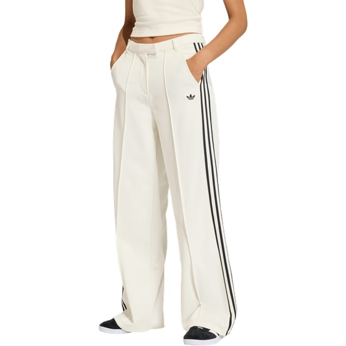 Adidas Sport Tailored Tracksuit Bottoms Broeken Dames - Wit - Maat S (34-36) - Poly Mesh