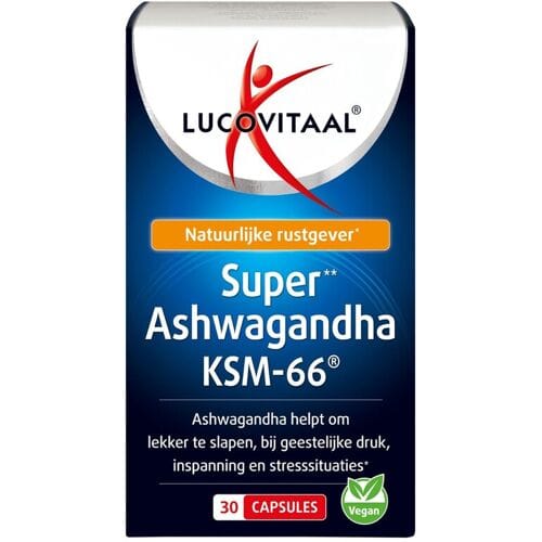 Lucovitaal Super Ashwagandha KSM-66 30 capsules