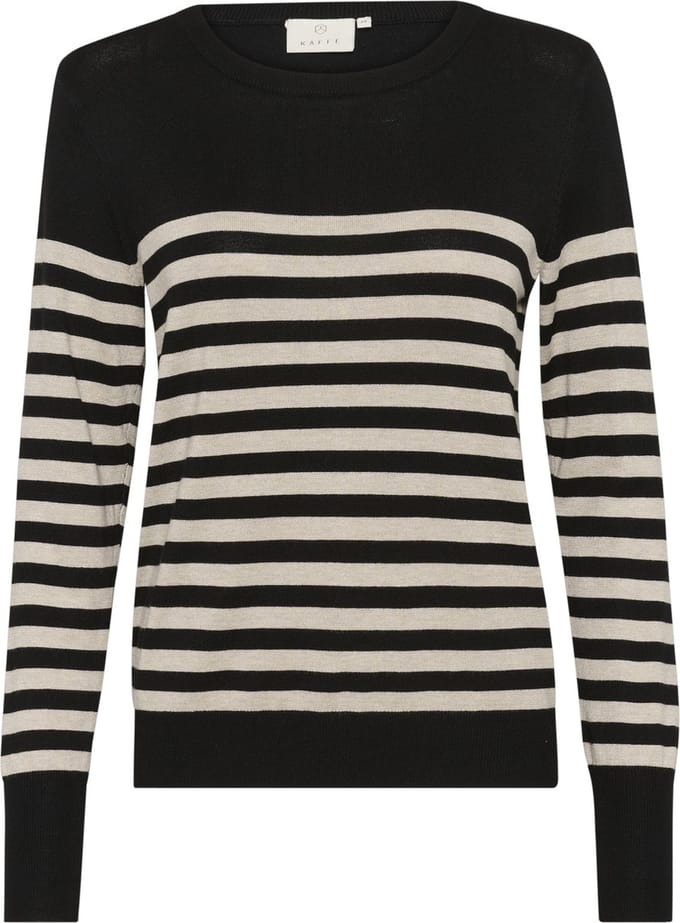 Kaffe KAlizza Striped Knit Pullover Dames Trui - Maat S