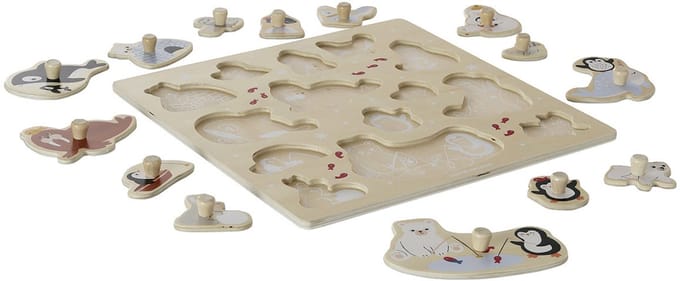 Vertbaudet BANQUISE houten FSC®-knop puzzel