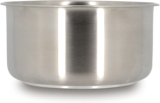 Kleine braadpan RVS met afneembaar handvat en inductiebodem 16 cm