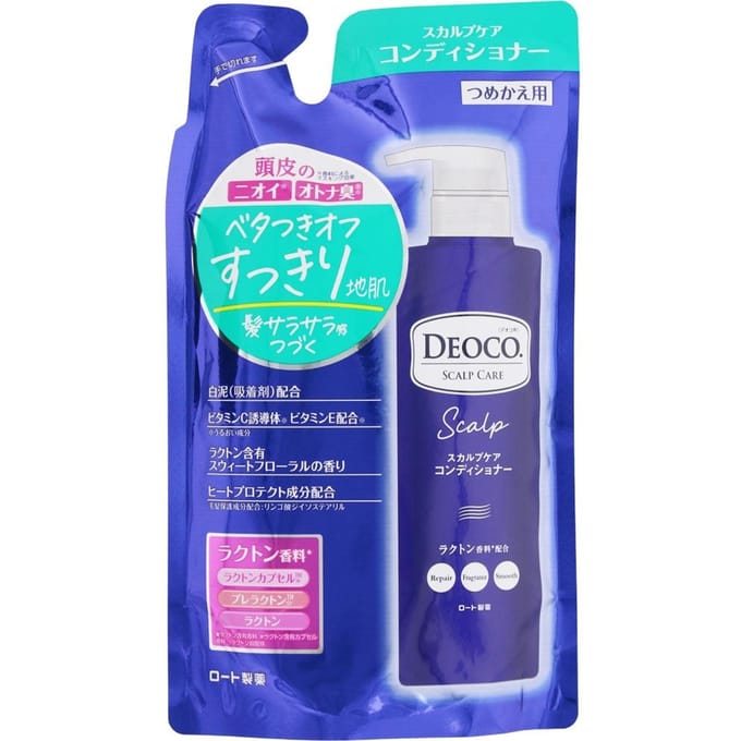 Rohto Mentholatum - Deoco Scalp Care Conditioner 370g Refill