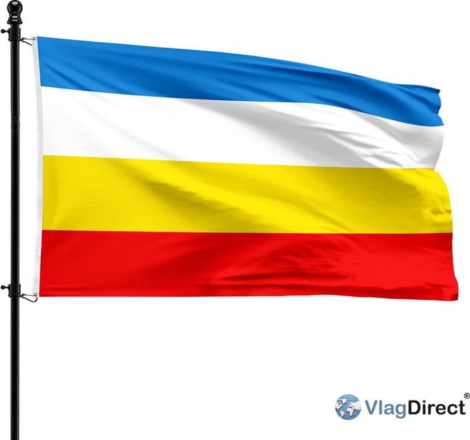 Lendeleedse vlag - Gemeente Lendelede vlag - 90 x 150 cm.