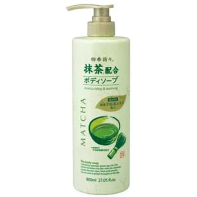 KUMANO COSME - Shikioriori Matcha The Body Soap 800ml