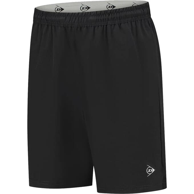 Dunlop Club Woven Shorts Heren-Zwart