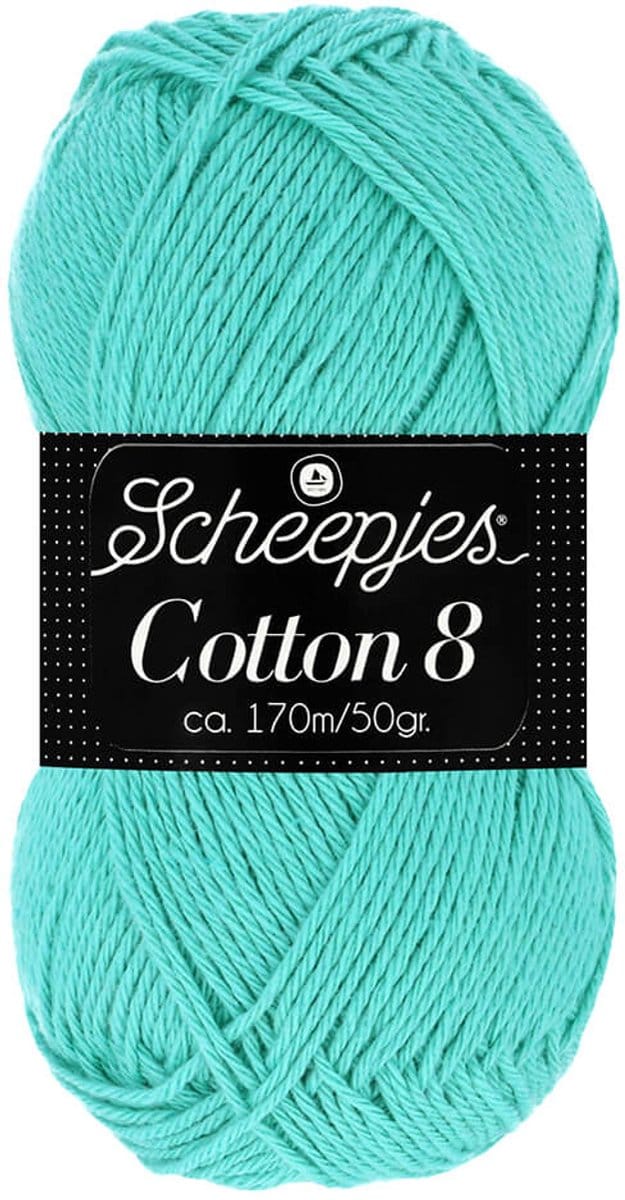 Scheepjes Cotton 8 50g - 665 Groen