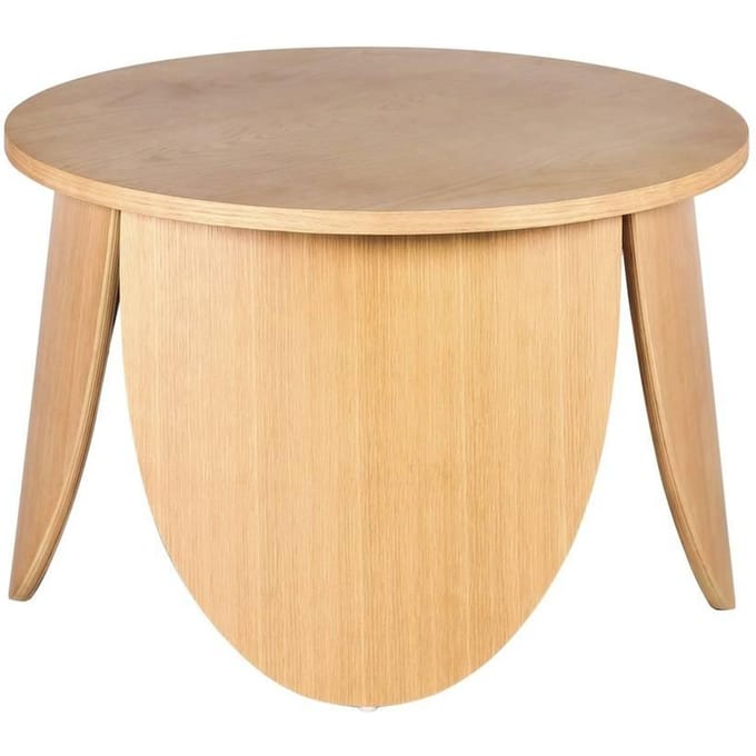 Selsey Vivially - Ronde salontafel 60 cm - Natuurlijke eik