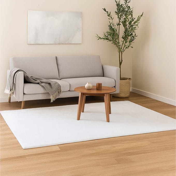 Milton & Oldbrook Fluffy Vloerkleed 160 x 230 cm Pavia Wit