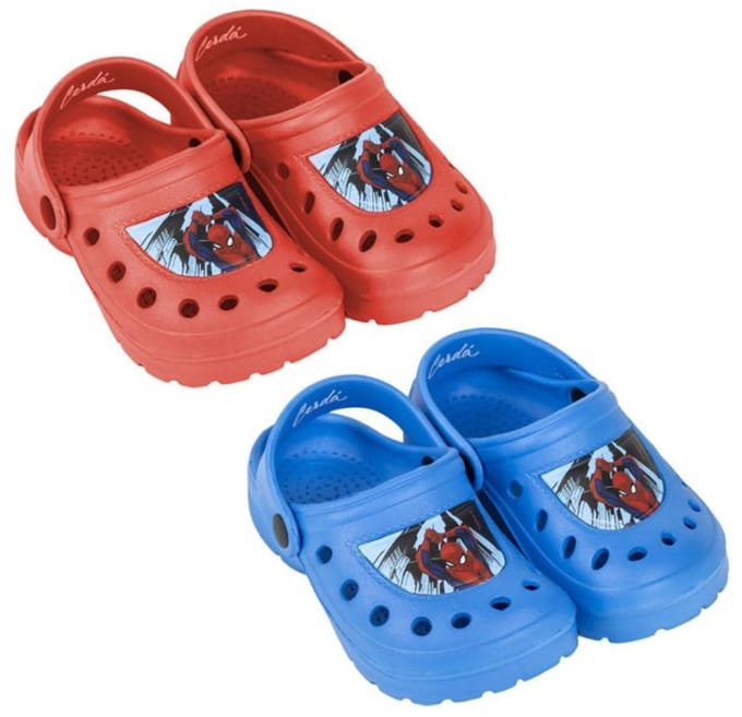 Spiderman - Klompen - Rood - Maat 30/31
