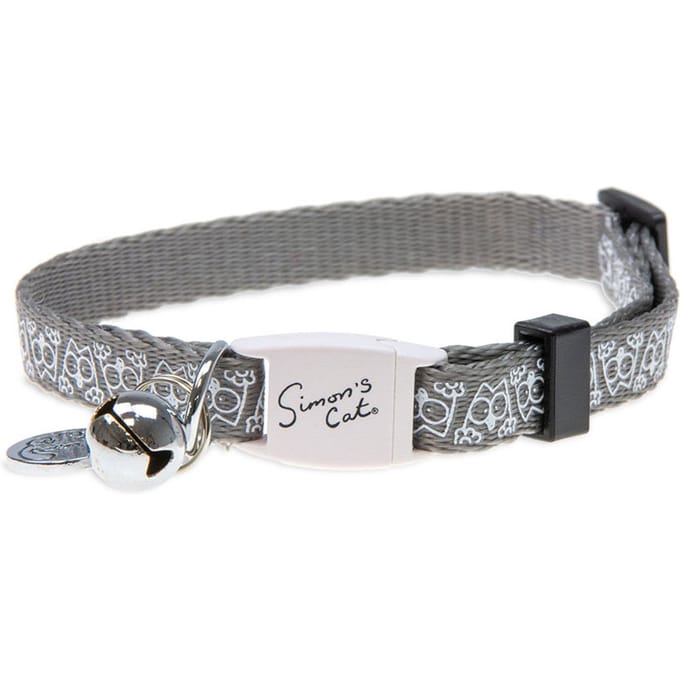 - Grijs - Simon's Cat Kattenhalsband