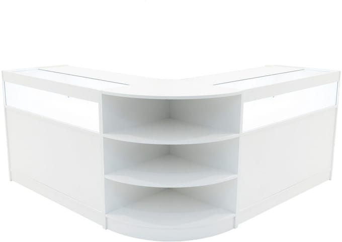 Theseus led-winkelbalieset - wit - lm60 + 2xb1200 - 3 planken