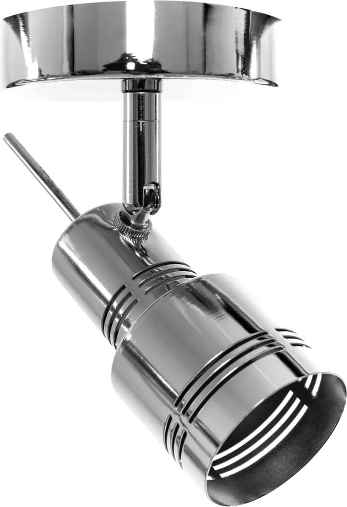 TooLight Plafondlamp - Loft-stijl - Chroom - 18 x 15 cm - GU10 fitting