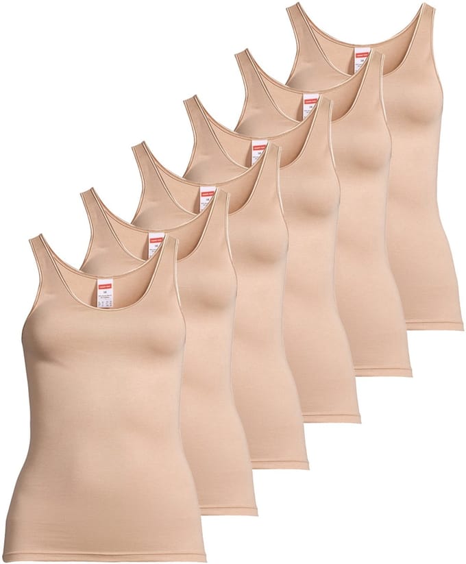 Conta Dames onderhemd 6 pack Modal