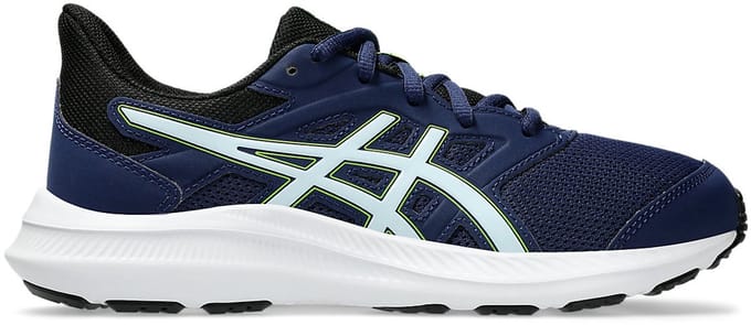 ASICS Jolt 4 GS - Hardloopschoenen - 37 - Blue Expanse/Cool Grey / Blauw Grijs - Kids - Running