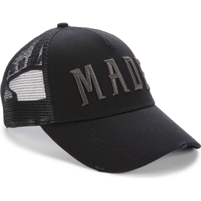 Milliner Made Trucker Cap - Black
