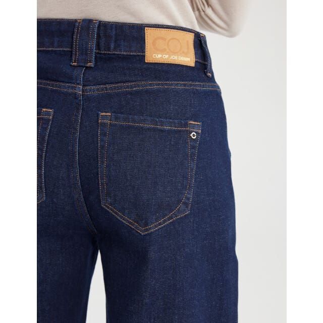 COJ - Lulu - Wide Leg Jeans - Aqua Blue