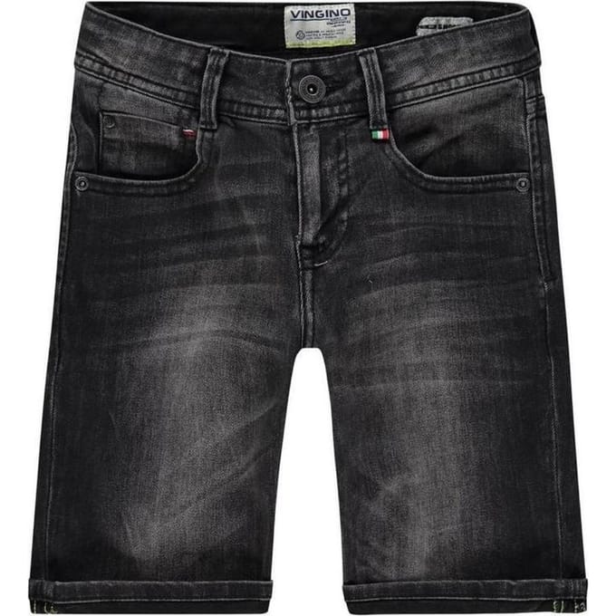 Vingino - Maat 104 - Essentials Kinder Jongens Jeans short