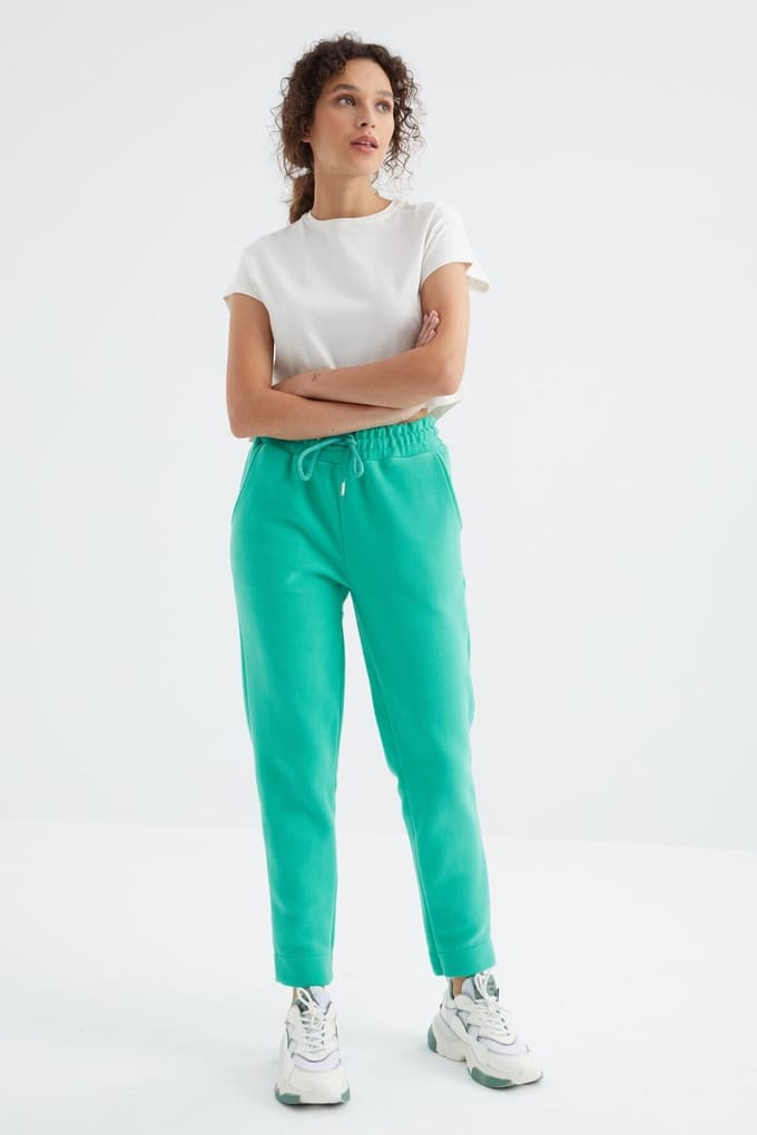 Dames Polyester Jogger Sweatpants