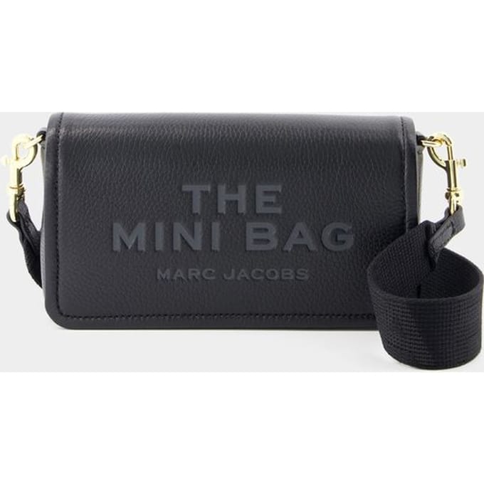 De Mini Crossbody Schoudertas - Marc Jacobs - Leer - Zwart