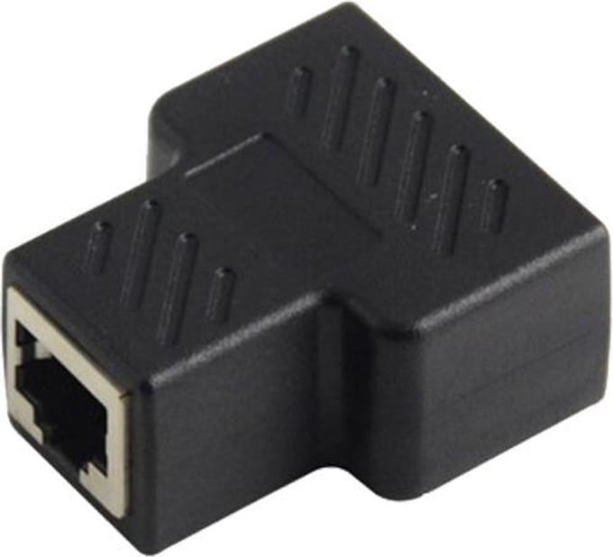 GOOBAY - Netwerk Splitter, 1 naar 2 RJ45