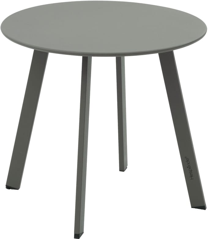 Ronde bijzettafel van staal voor in de tuin SAONA