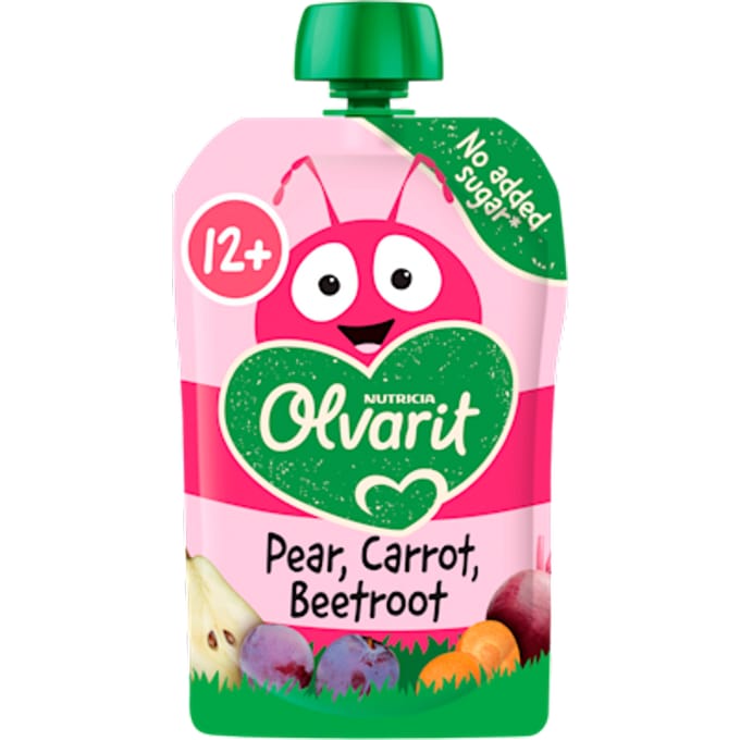 12+mnd Knijpfruit Peer Wortel Biet