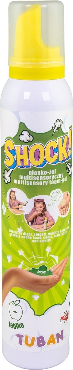 Tuban Shock! - Multisensorische Schuim-Gel - Appel 200 Ml