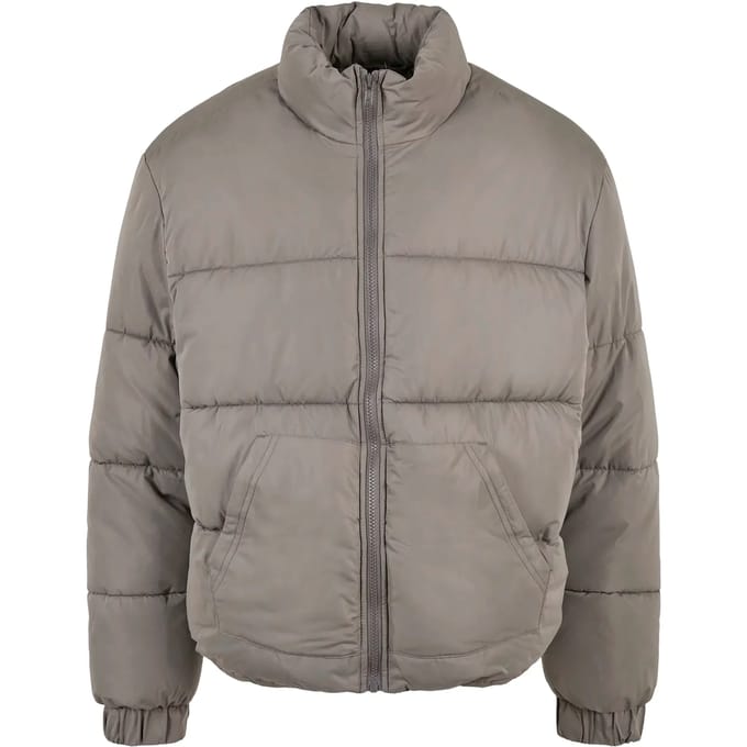 Urban Classic Cropped Down Jas Grijs