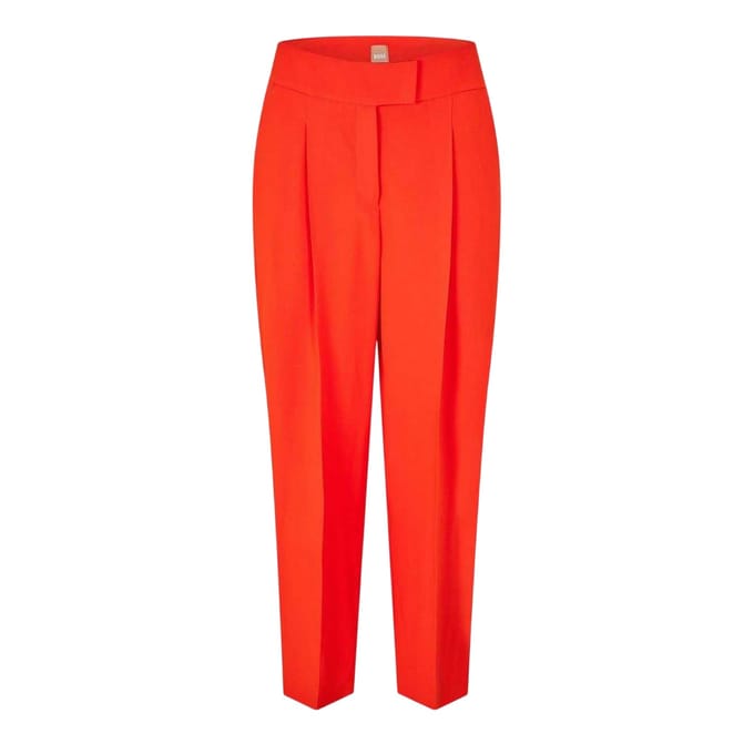Boss Dames Tiroko Regular Broek (Feloranje)